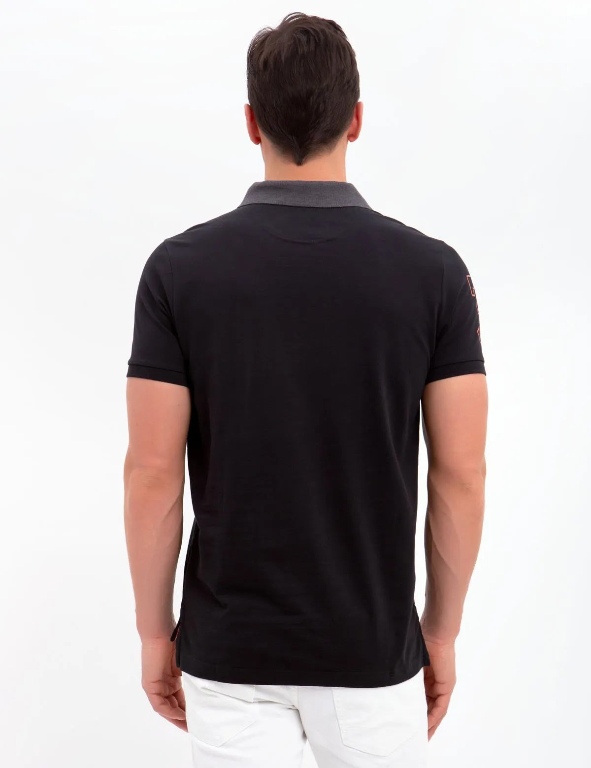 SLIM FIT STRETCH COLORBLOCK POLO SHIRT sold by U.S. Polo Assn. product image thumbnail 4