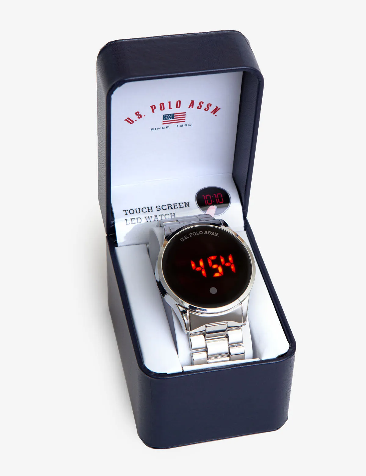 MEN'S SILVERTONE LED WATCH sold by U.S. Polo Assn. product image thumbnail 2