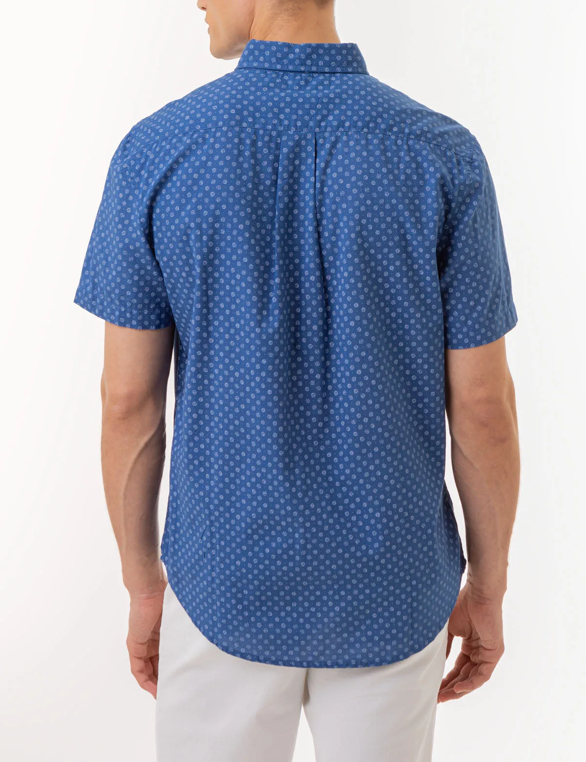 DITSY PRINT SHORT SLEEVE WOVEN SHIRT sold by U.S. Polo Assn. product image thumbnail 3