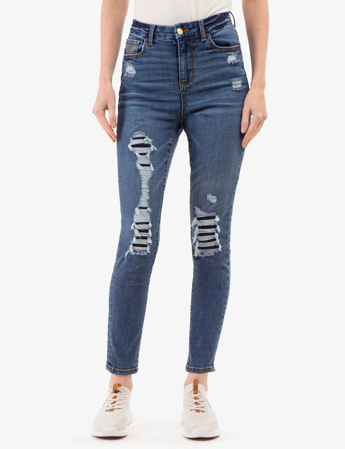 ULTRA HIGH RISE CURVY JEANS sold by U.S. Polo Assn.