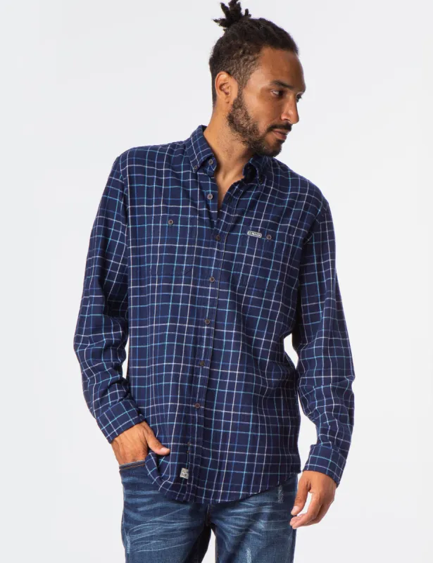 BRUSHED TWILL PLAID SHIRT sold by U.S. Polo Assn.