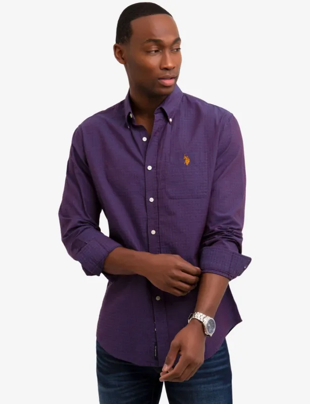 DOBBY DOT SHIRT sold by U.S. Polo Assn.