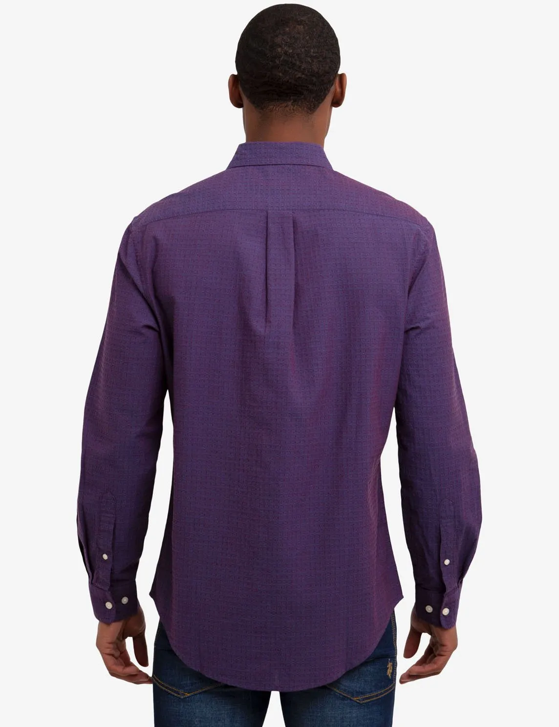 DOBBY DOT SHIRT sold by U.S. Polo Assn. product image thumbnail 3