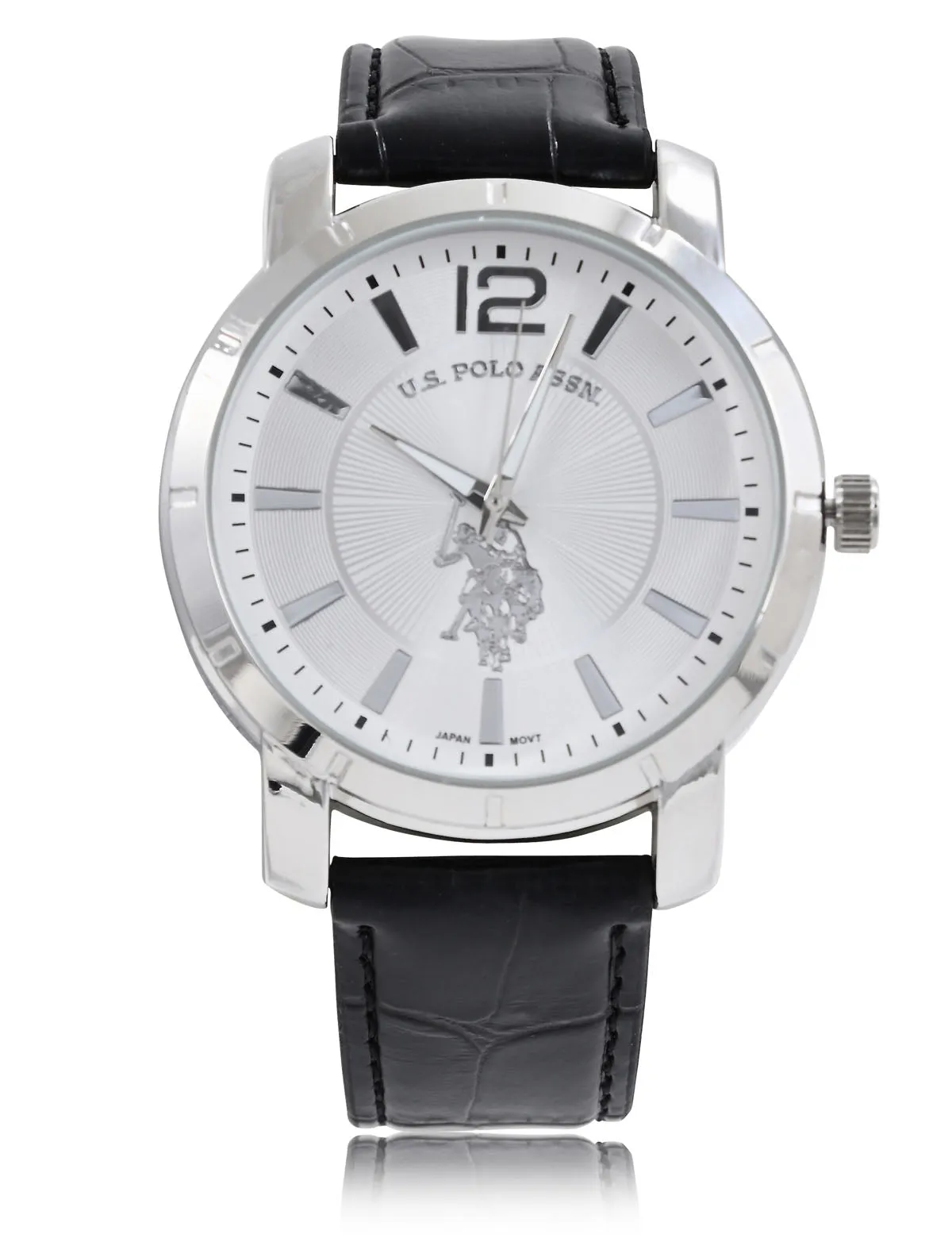 MEN'S LINK AND CROC STRAP WATCH SET sold by U.S. Polo Assn. product image thumbnail 5