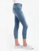 RAILROAD STRIPED MID RISE JEGGINGS sold by U.S. Polo Assn.