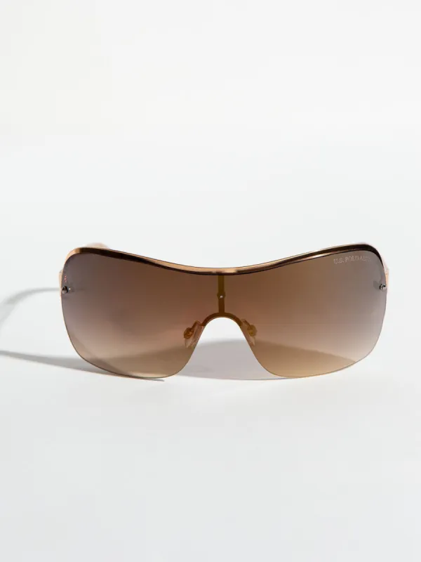 LADIES PROTECTIVE SHIELD SUNGLASSES sold by U.S. Polo Assn.