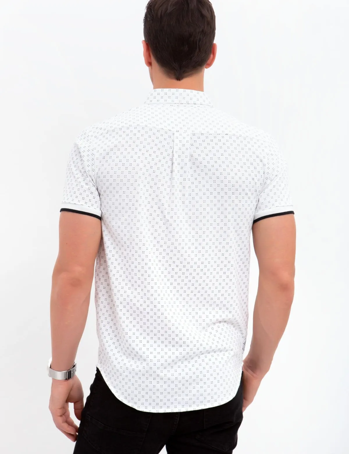 SLIM FIT PRINTED SHIRT sold by U.S. Polo Assn. product image thumbnail 3