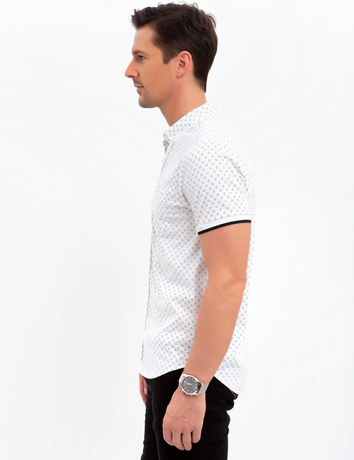 SLIM FIT PRINTED SHIRT sold by U.S. Polo Assn. product image thumbnail 2