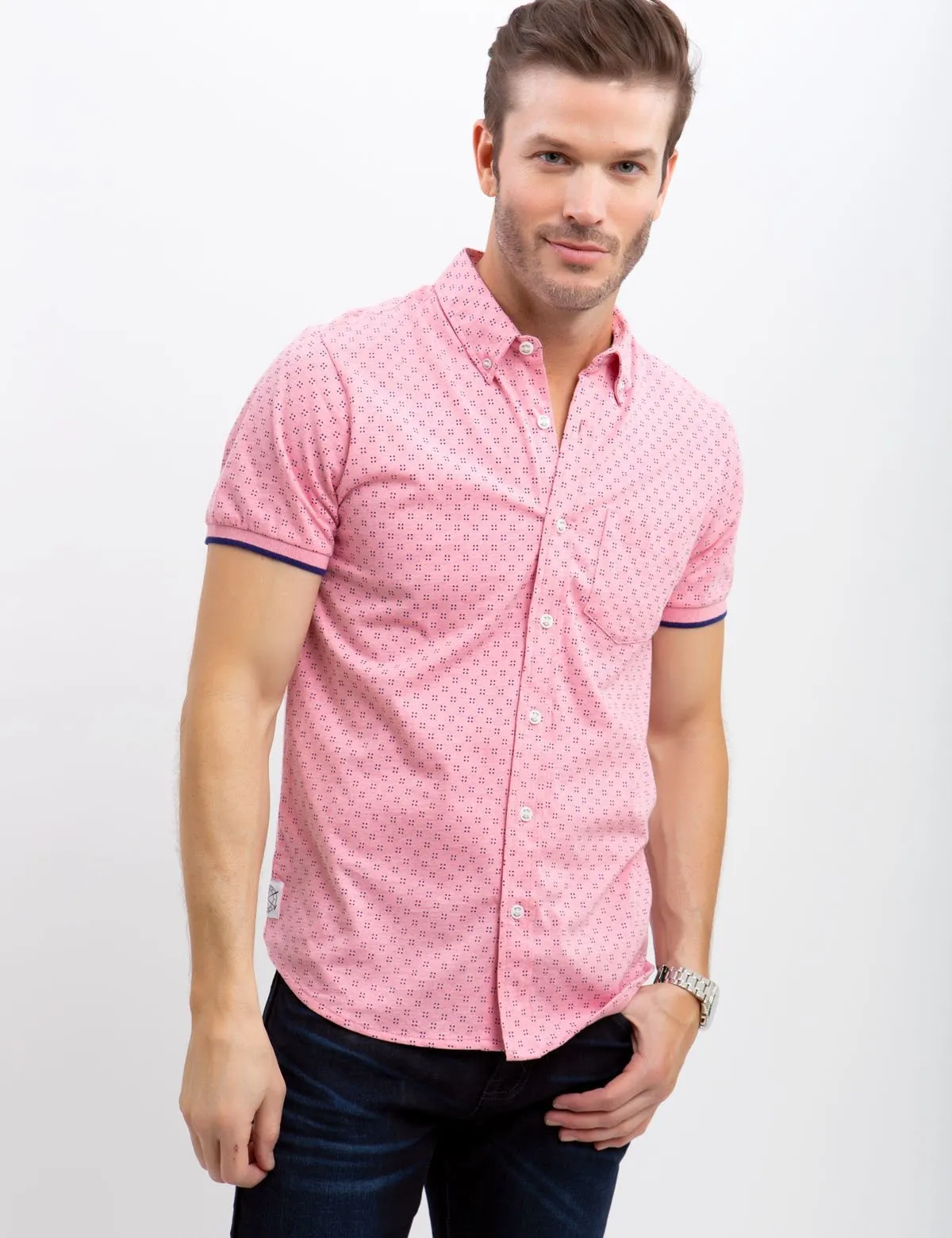 SLIM FIT PRINTED SHIRT sold by U.S. Polo Assn. product image thumbnail 5