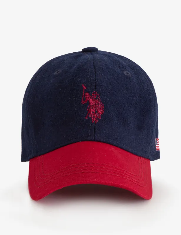 MENS COLORBLOCK HEATHER TWILL HAT sold by U.S. Polo Assn.