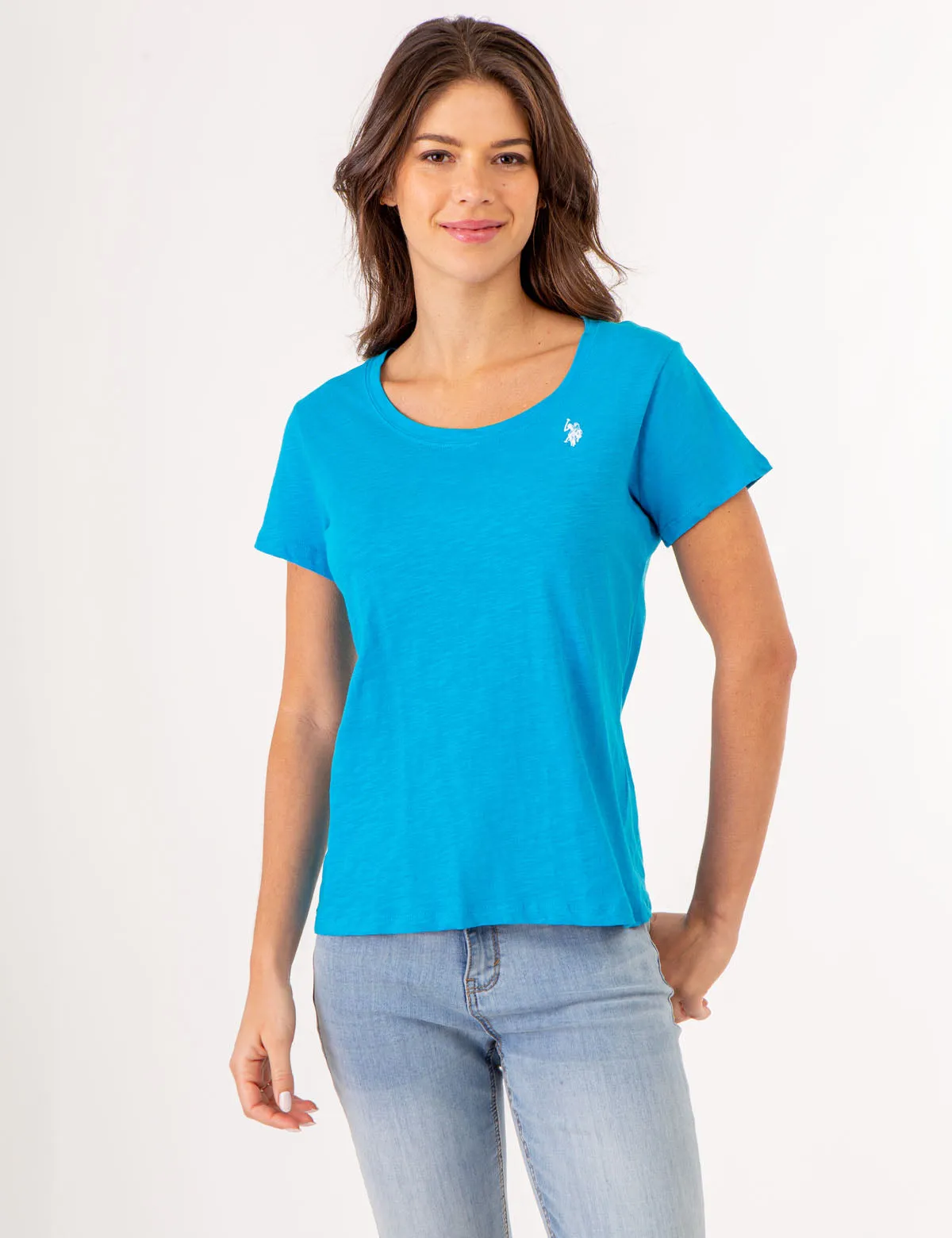 SCOOP NECK T-SHIRT sold by U.S. Polo Assn. product image thumbnail 5