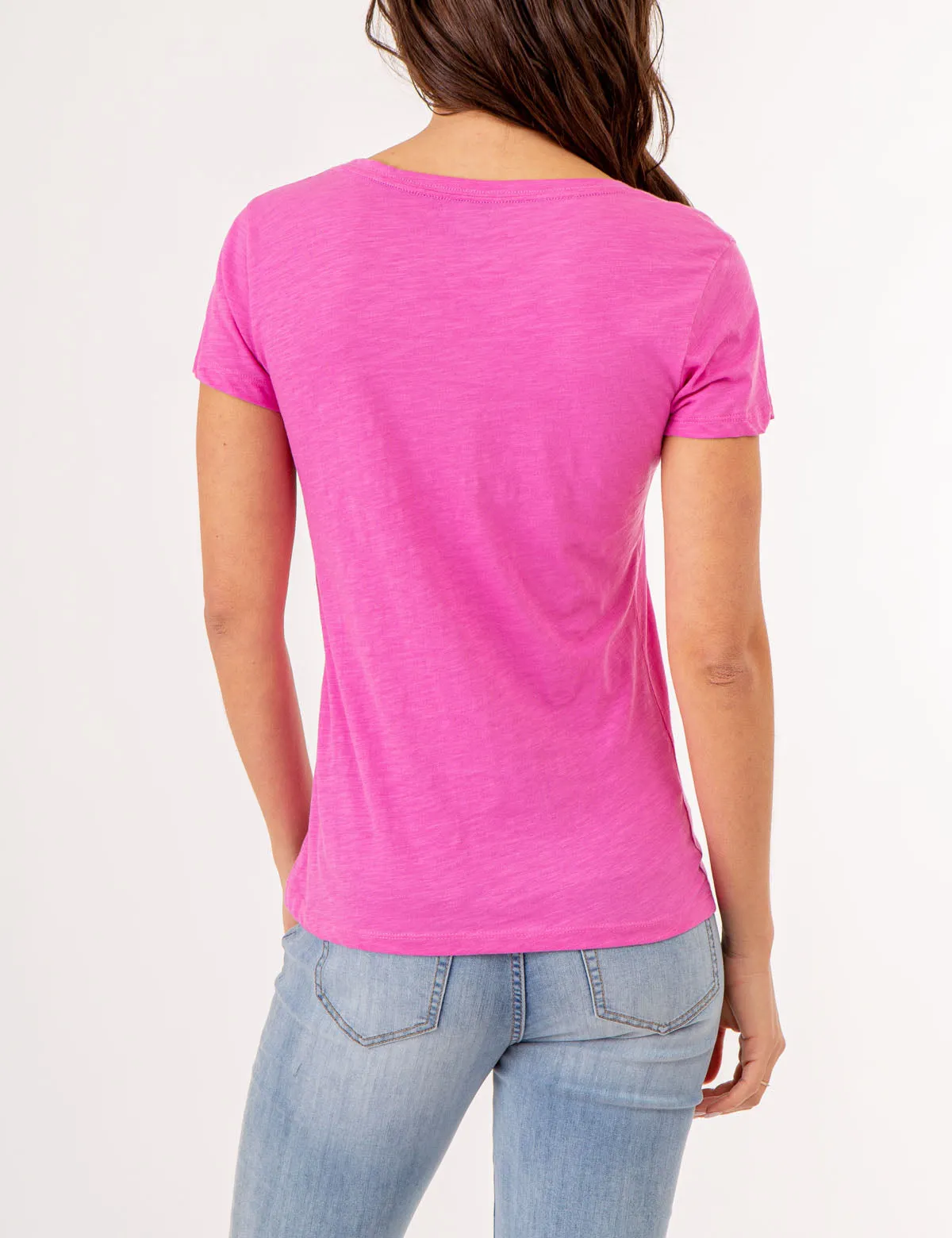 SCOOP NECK T-SHIRT sold by U.S. Polo Assn. product image thumbnail 3