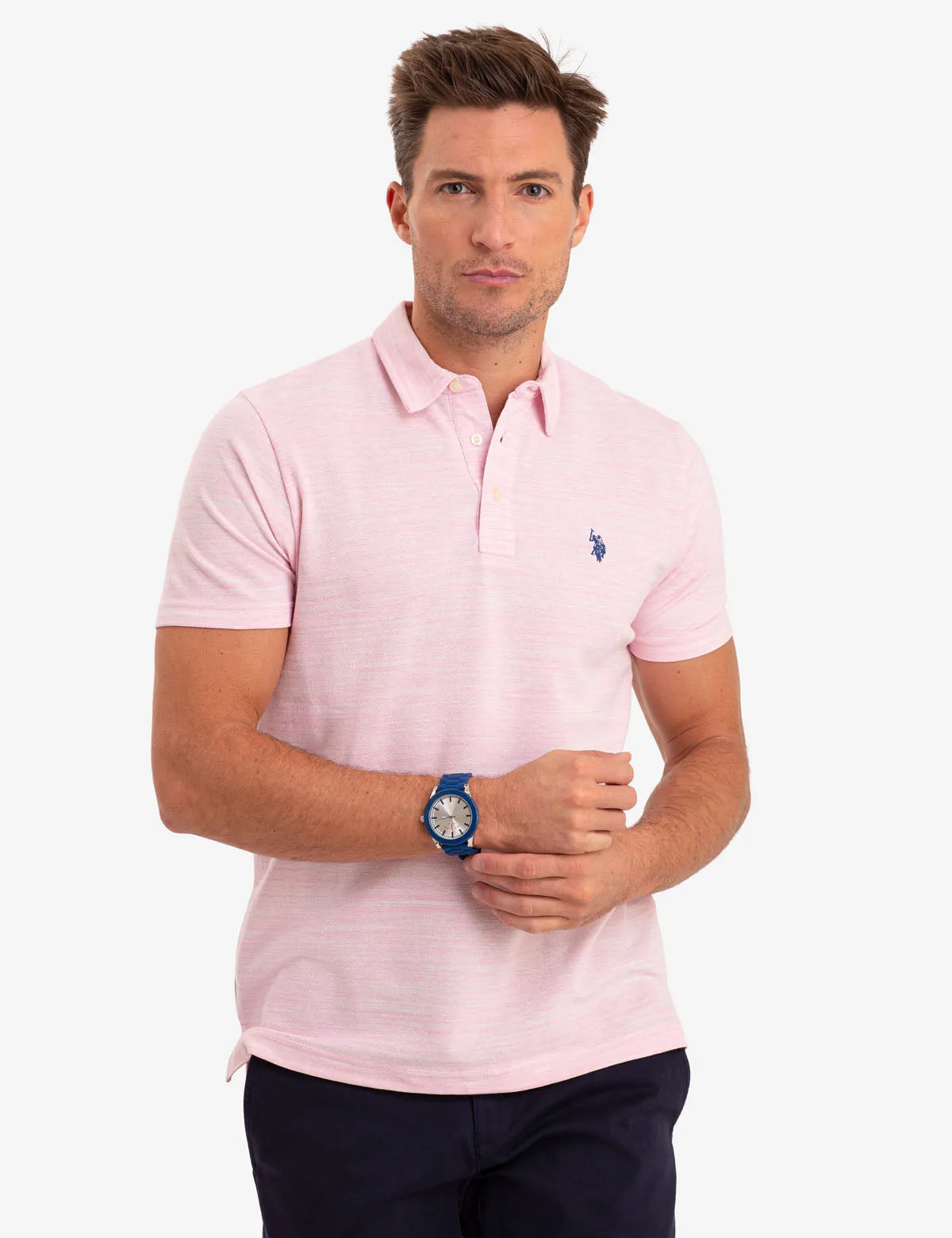 SPACE DYE POLO SHIRT sold by U.S. Polo Assn. product image thumbnail 2