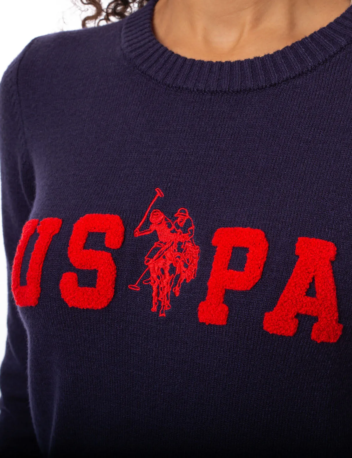 USPA LOGO CREW NECK SWEATER sold by U.S. Polo Assn. product image thumbnail 4
