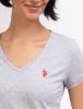 DOT V-NECK T-SHIRT sold by U.S. Polo Assn.