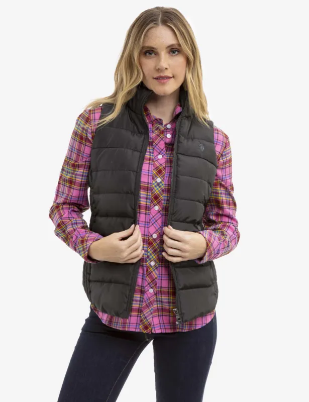 COZY FUR LINED VEST sold by U.S. Polo Assn.