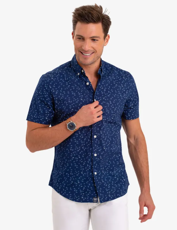 BIRD PRINT SHORT SLEEVE SHIRT sold by U.S. Polo Assn.
