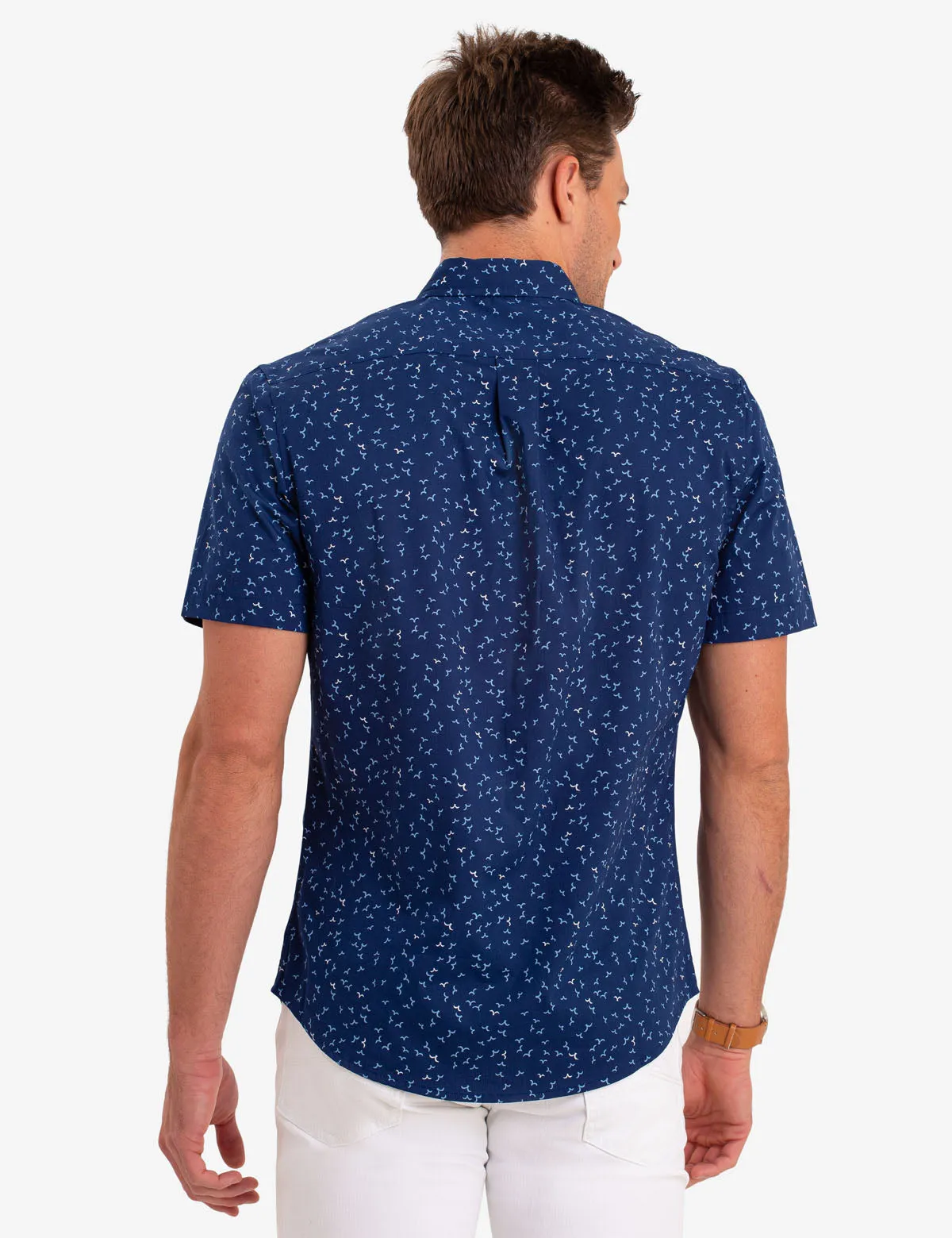 BIRD PRINT SHORT SLEEVE SHIRT sold by U.S. Polo Assn. product image thumbnail 3