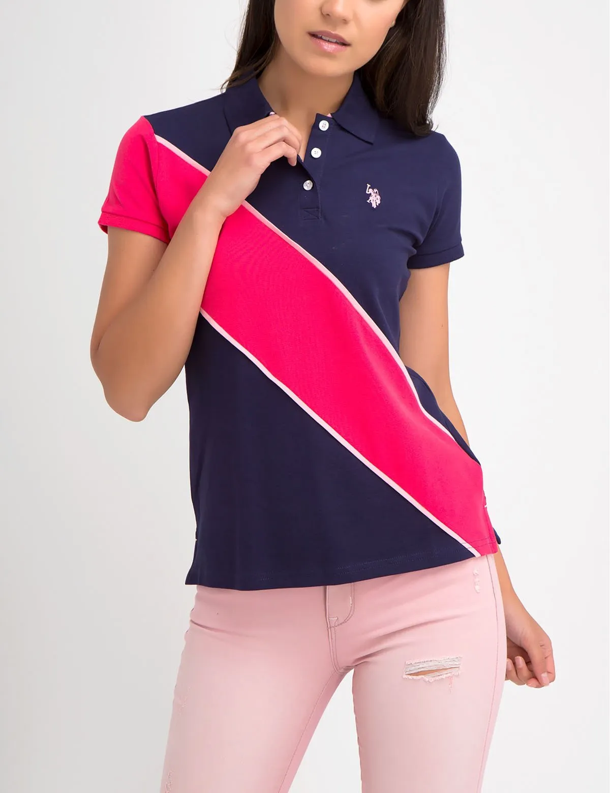 PREMIUM SLASH POLO SHIRT sold by U.S. Polo Assn. product image thumbnail 5