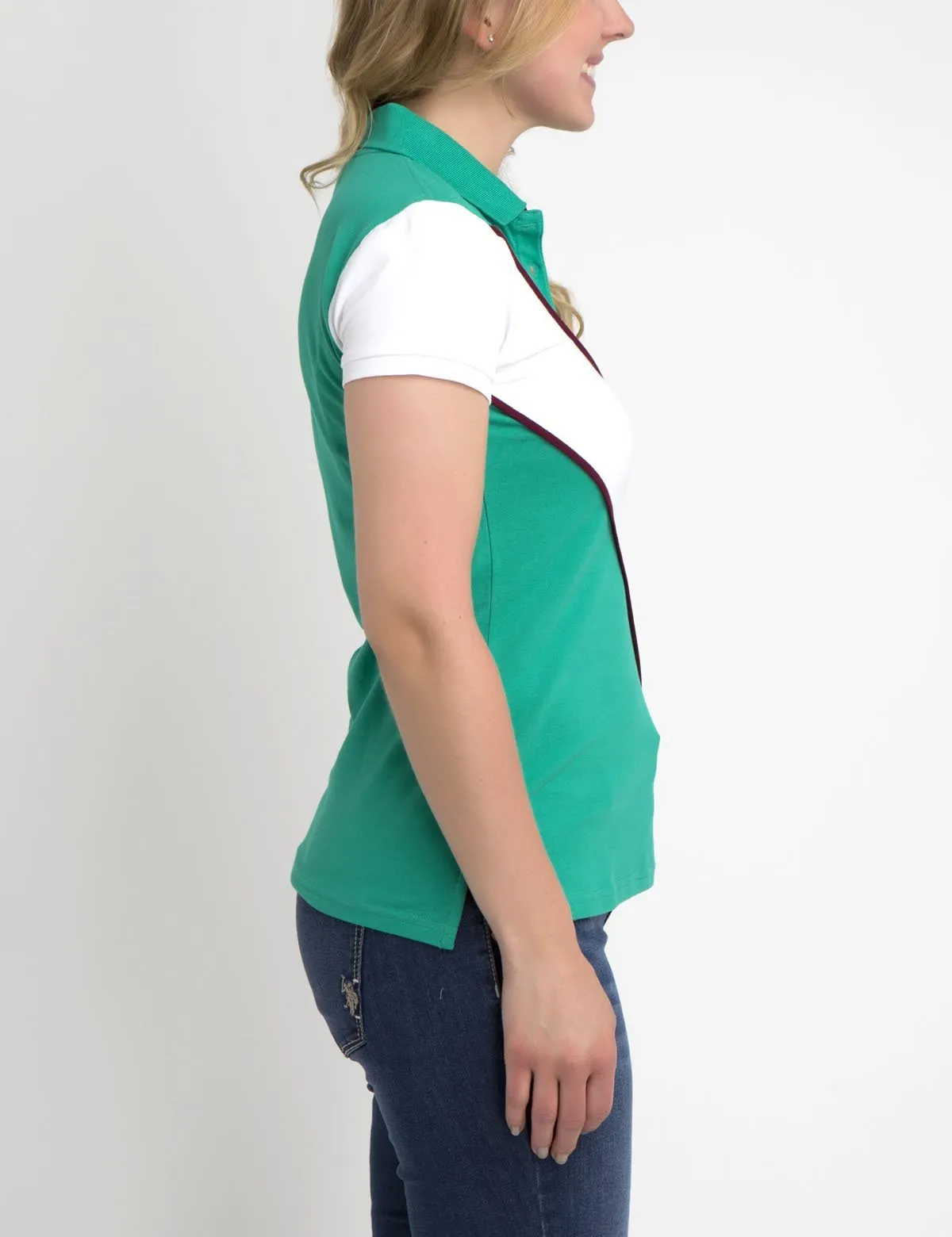 PREMIUM SLASH POLO SHIRT sold by U.S. Polo Assn. product image thumbnail 2