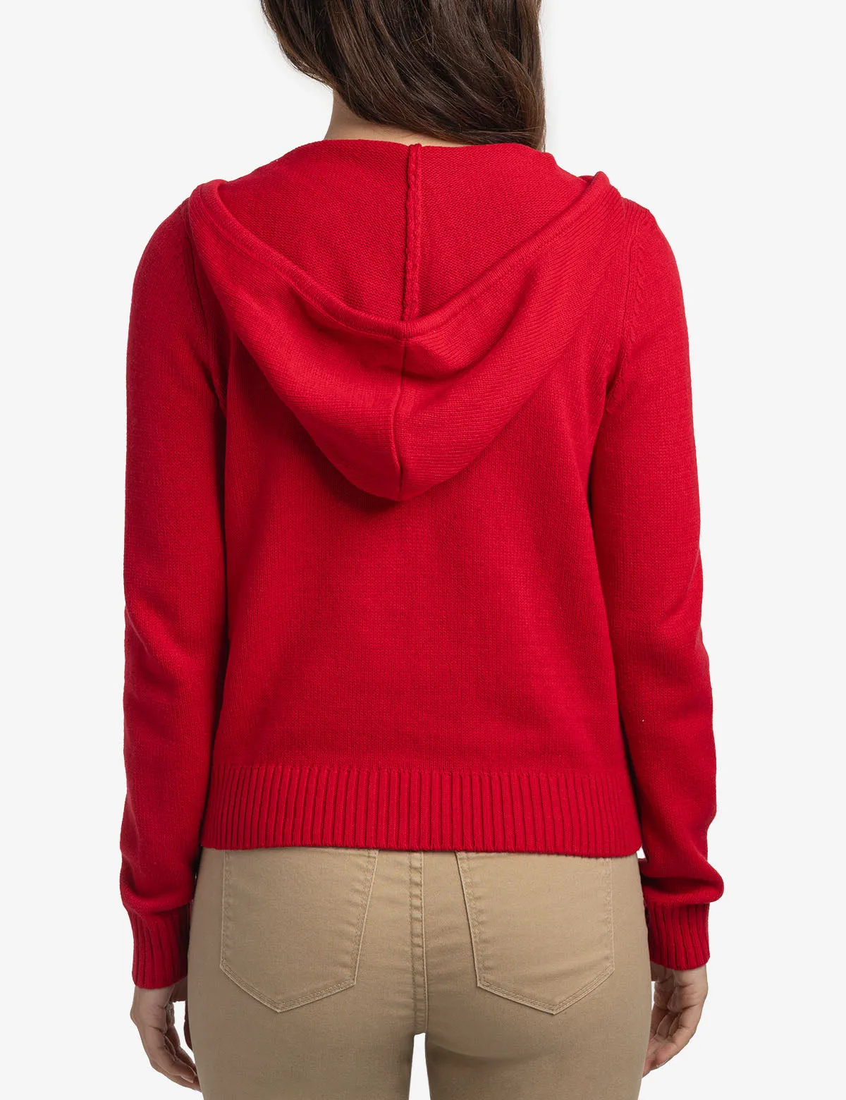 ZIP UP SWEATER WITH HOOD sold by U.S. Polo Assn. product image thumbnail 4