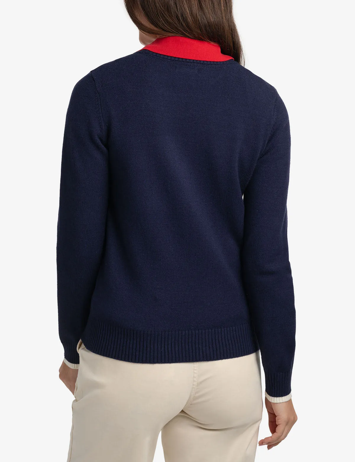 FLAG CREW NECK SWEATER sold by U.S. Polo Assn. product image thumbnail 4