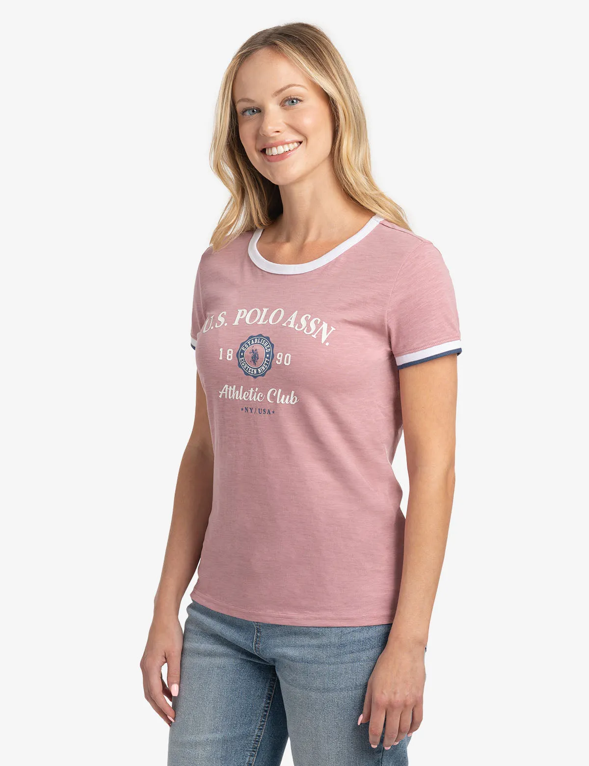 SMALL SOFT CREST RINGER JERSEY T-SHIRT sold by U.S. Polo Assn. product image thumbnail 4