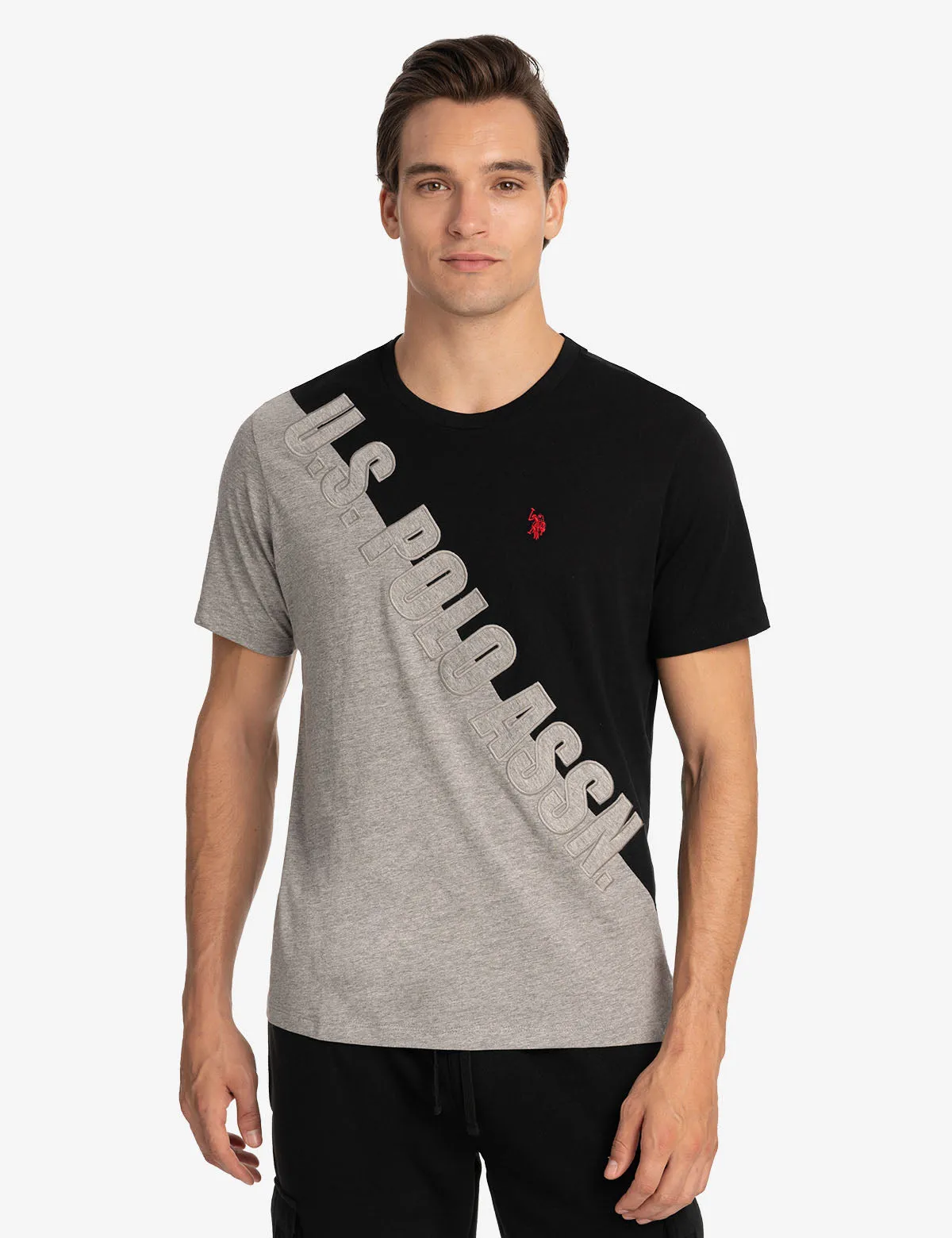 U.S. POLO ASSN. DIAGONAL COLORBLOCK T-SHIRT sold by U.S. Polo Assn. product image thumbnail 5