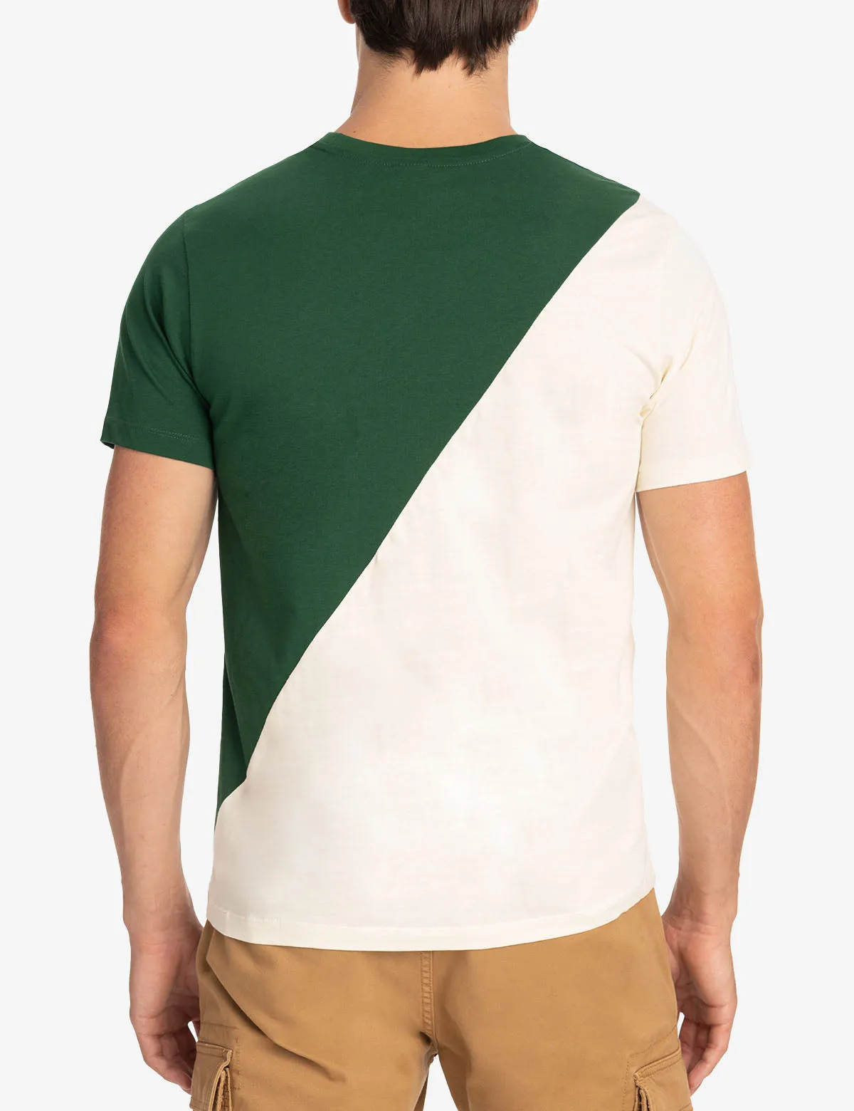 U.S. POLO ASSN. DIAGONAL COLORBLOCK T-SHIRT sold by U.S. Polo Assn. product image thumbnail 4