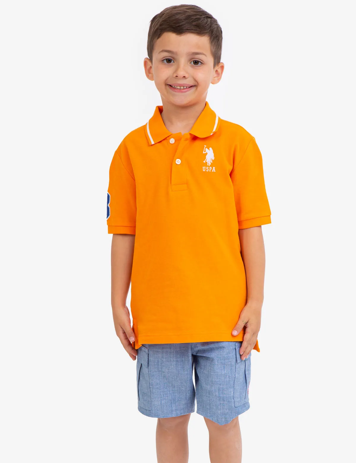 BOYS PIQUE POLO SHIRT sold by U.S. Polo Assn.