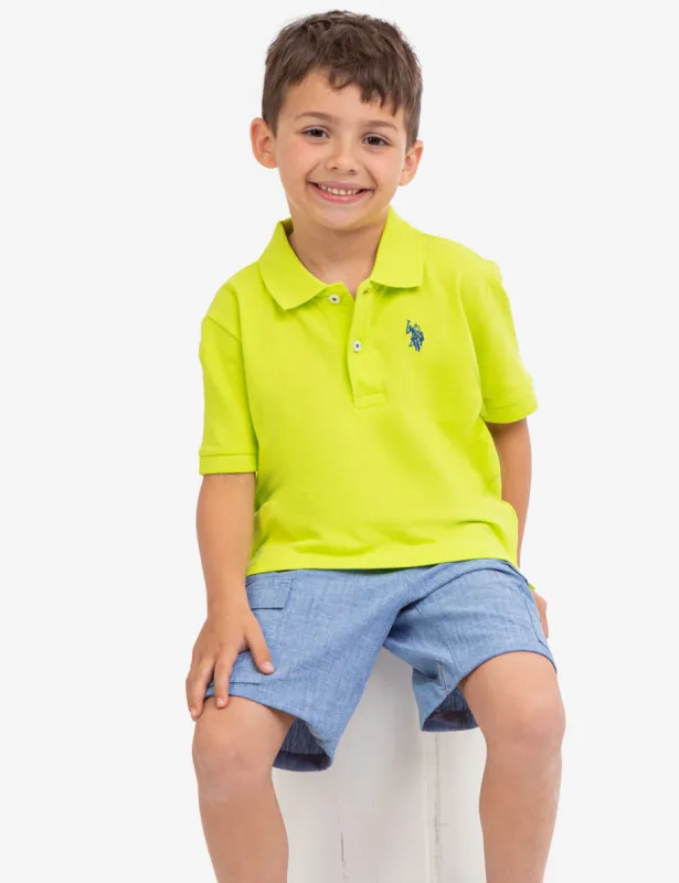 BOYS PIQUE POLO SHIRT sold by U.S. Polo Assn.