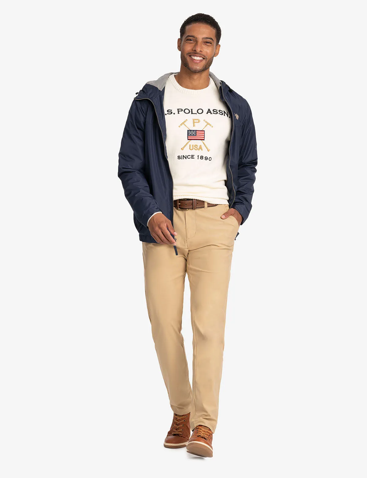 USPA MALLET CREW NECK SWEATER sold by U.S. Polo Assn. product image thumbnail 2