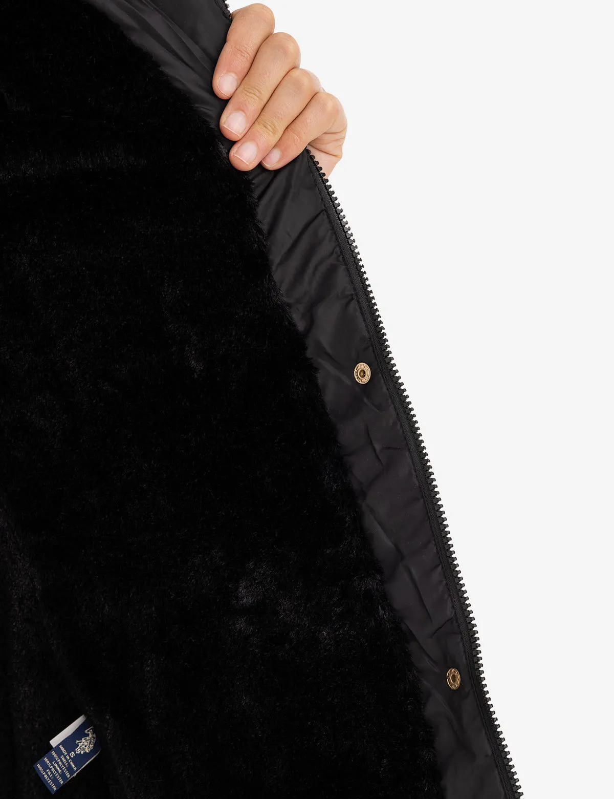 COZY QUILTED HOODED COAT sold by U.S. Polo Assn. product image thumbnail 3