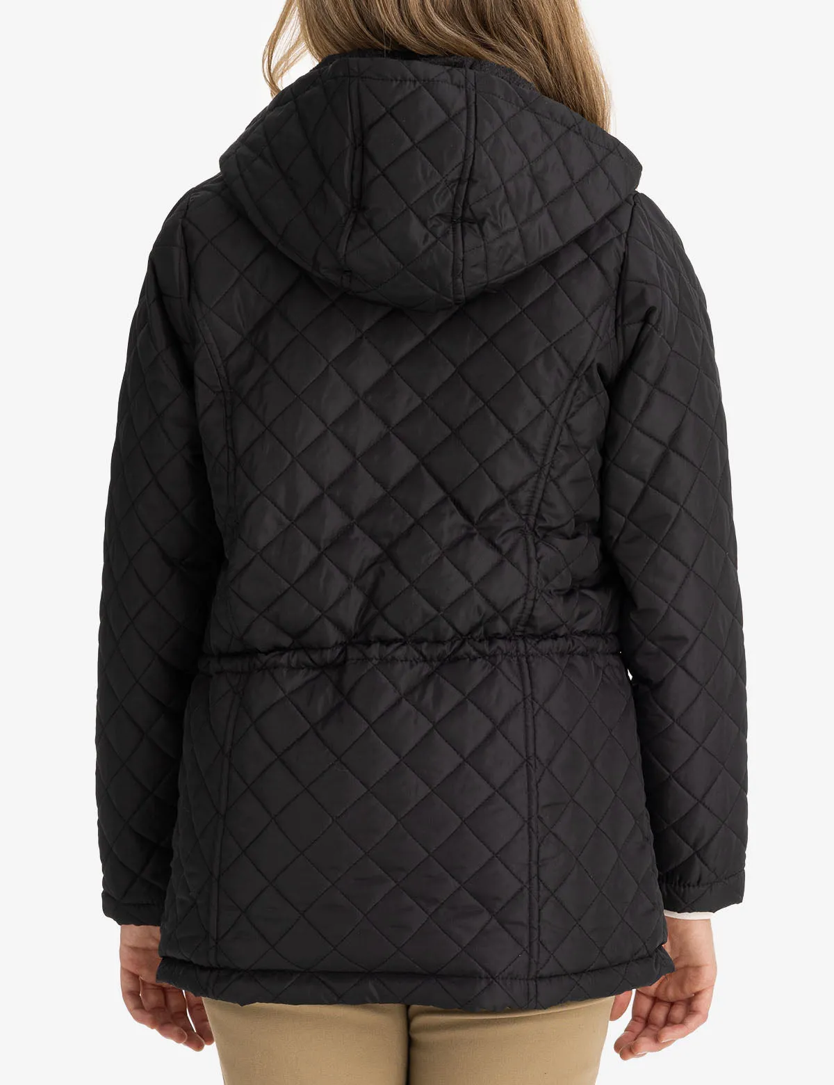 COZY QUILTED HOODED COAT sold by U.S. Polo Assn. product image thumbnail 2