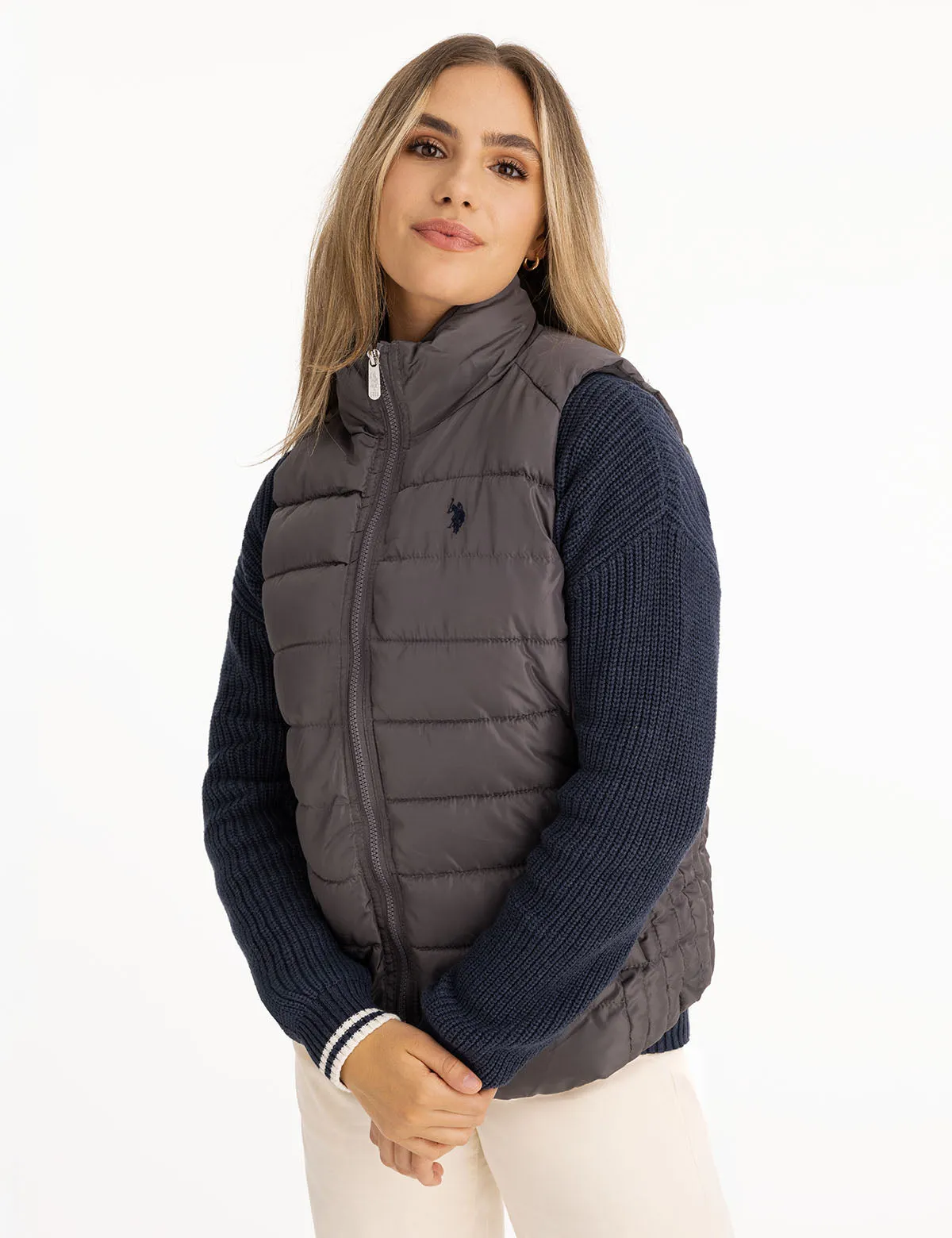 COZY FUR LINED VEST sold by U.S. Polo Assn.