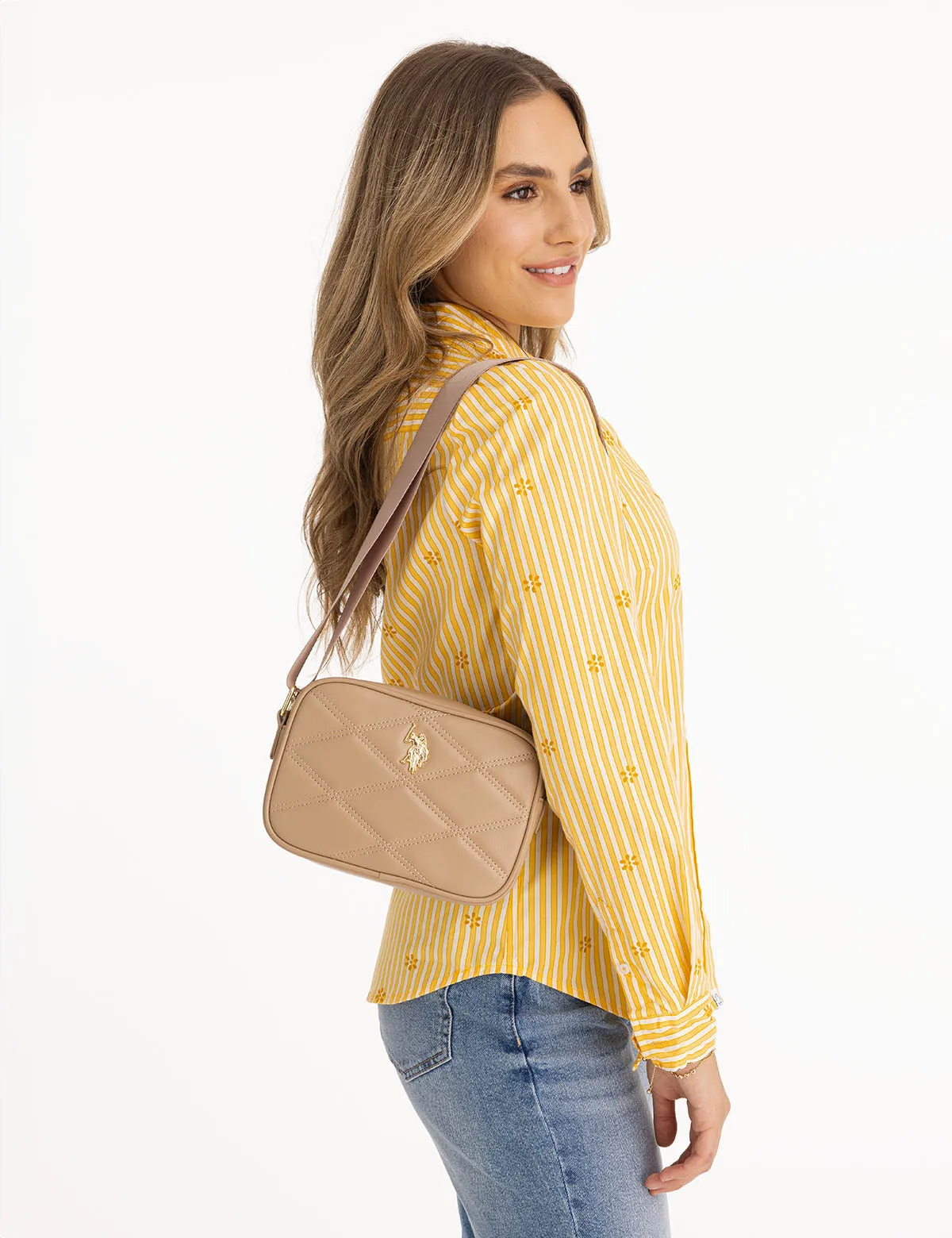 DITSY PRINT LONG SLEEVE POPLIN SHIRT sold by U.S. Polo Assn. product image thumbnail 5