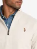 1/4 ZIP MOCK NECK FLATBACK PULLOVER sold by U.S. Polo Assn.