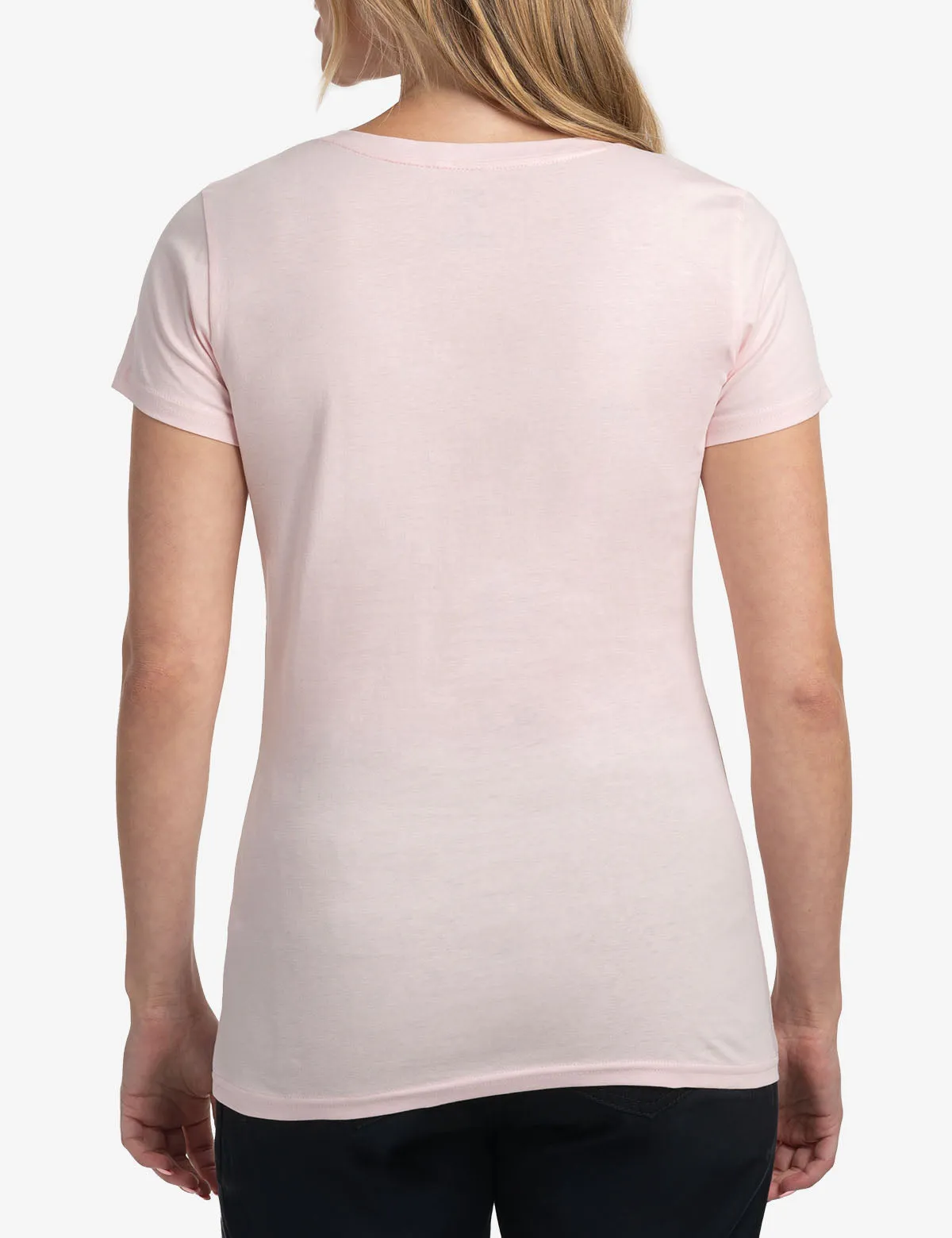MIXED SEQUINS V-NECK JERSEY T-SHIRT sold by U.S. Polo Assn. product image thumbnail 3