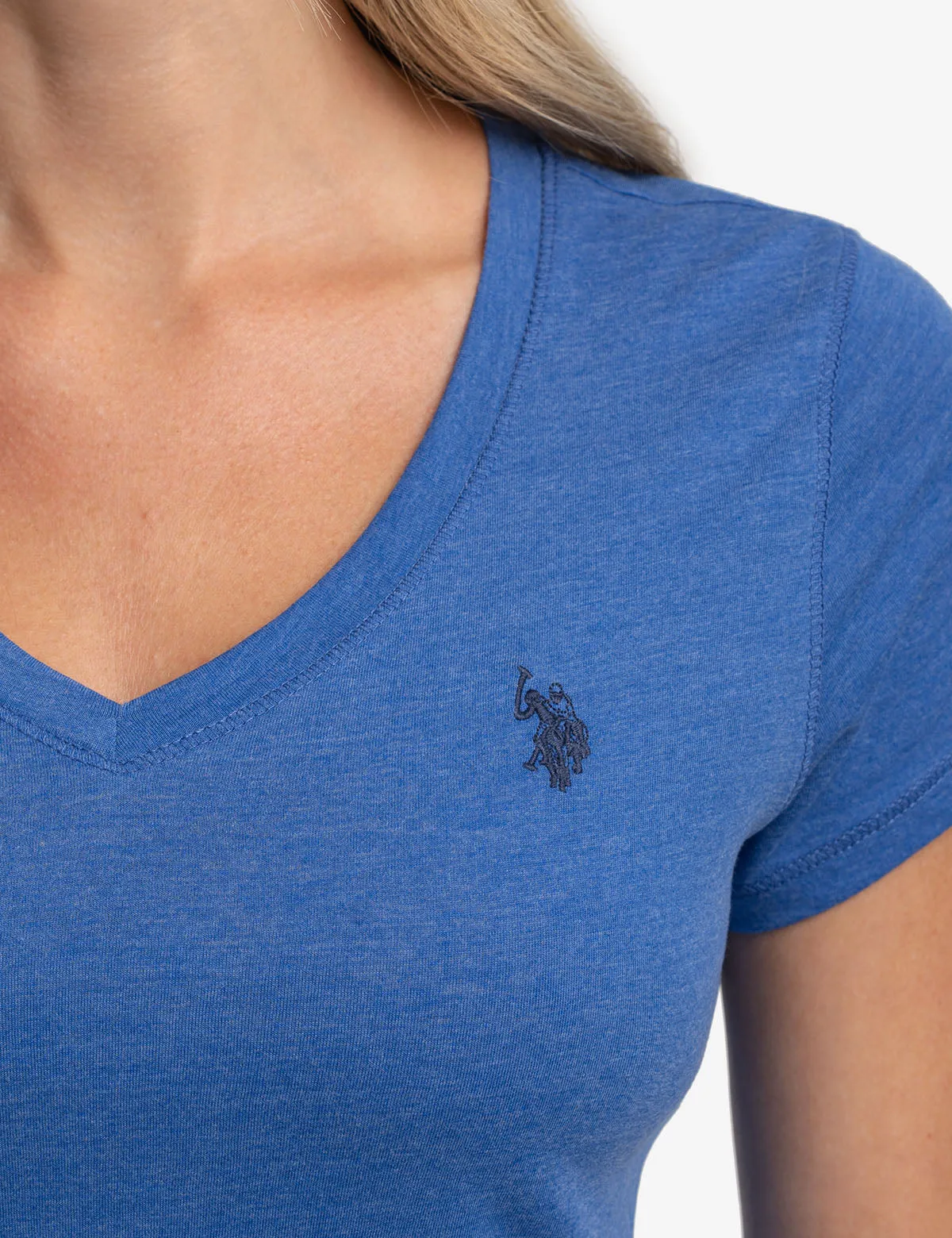 V-NECK T-SHIRT sold by U.S. Polo Assn. product image thumbnail 2