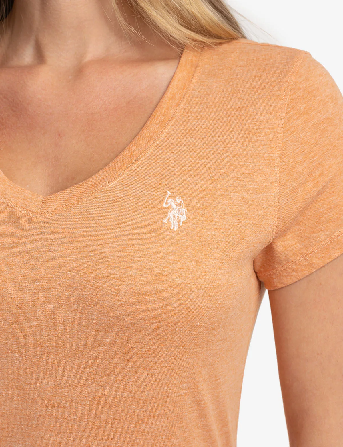 V-NECK T-SHIRT sold by U.S. Polo Assn. product image thumbnail 5