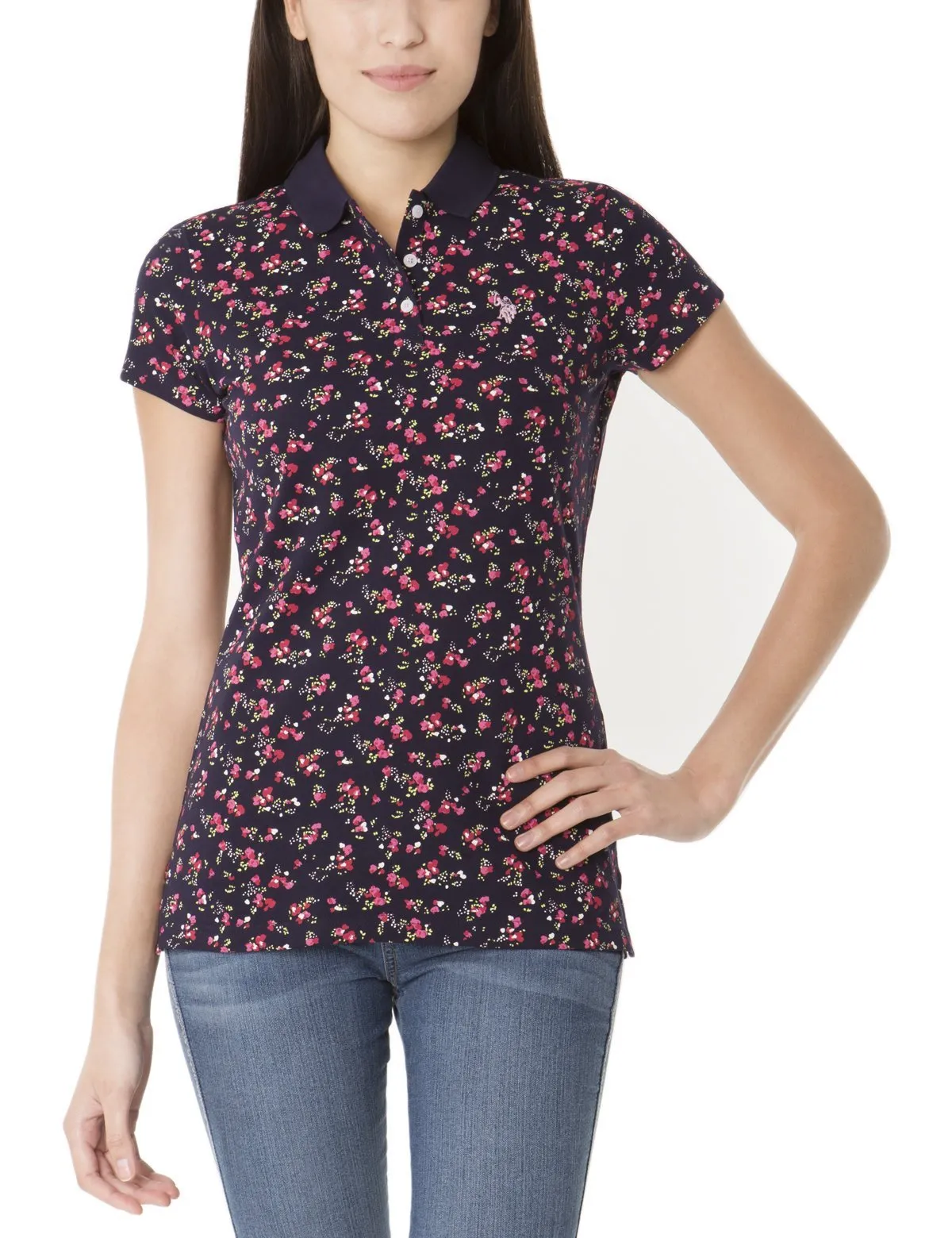 Floral Print Polo Shirt sold by U.S. Polo Assn.