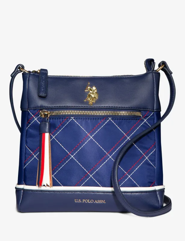 QUILTED NYLON CROSSBODY BAG sold by U.S. Polo Assn.