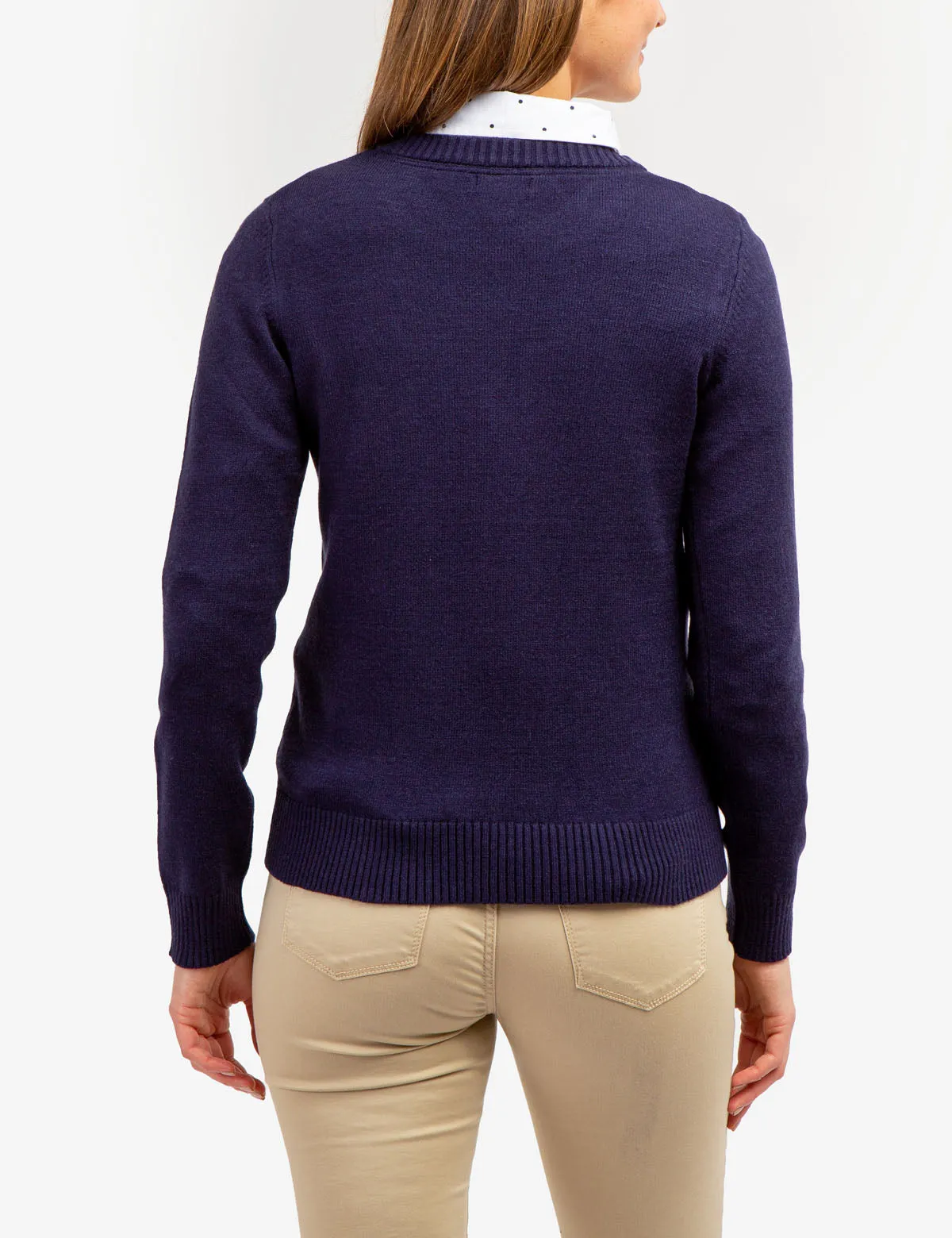 USPA LOGO CREW NECK SWEATER sold by U.S. Polo Assn. product image thumbnail 3