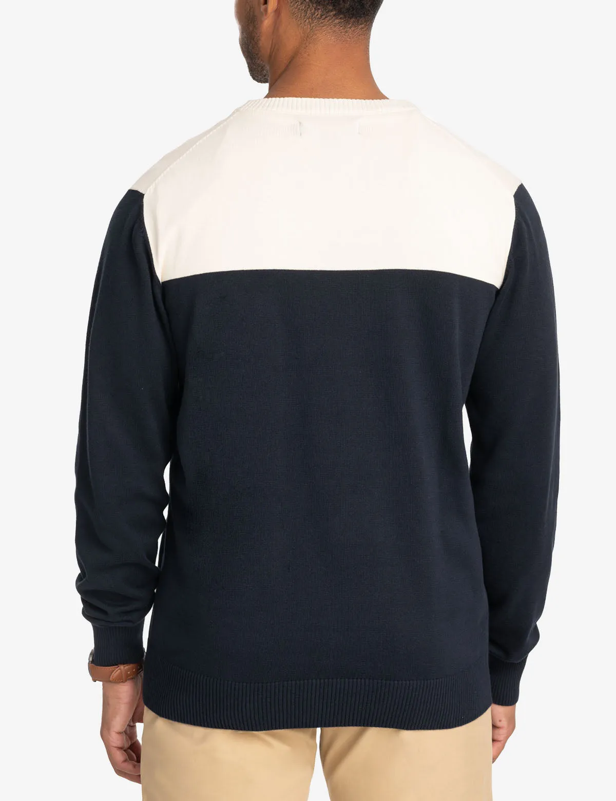 U.S. POLO ASSN. COLORBLOCK CREW NECK SWEATER sold by U.S. Polo Assn. product image thumbnail 5