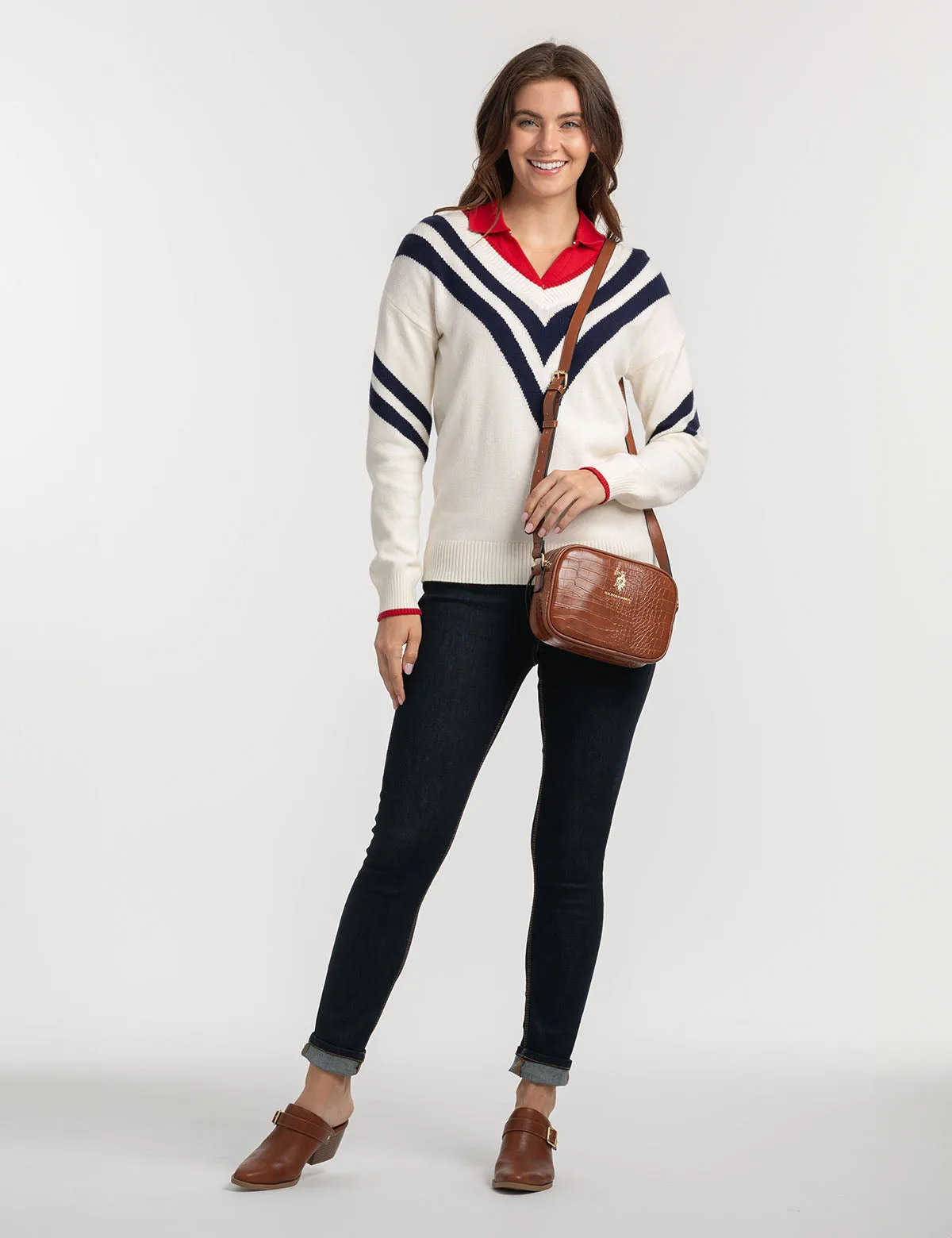 CROCODILE EMBOSSED CROSSBODY BAG sold by U.S. Polo Assn. product image thumbnail 3