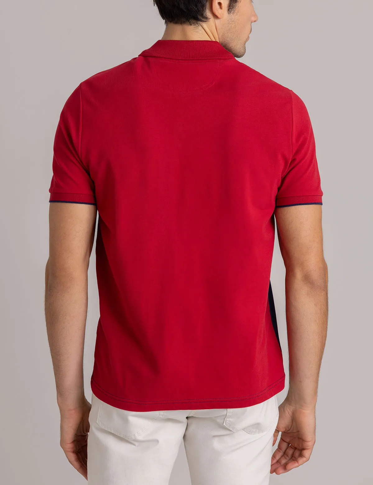 COLORBLOCK SIGNATURE STRIPE POLO SHIRT sold by U.S. Polo Assn. product image thumbnail 4