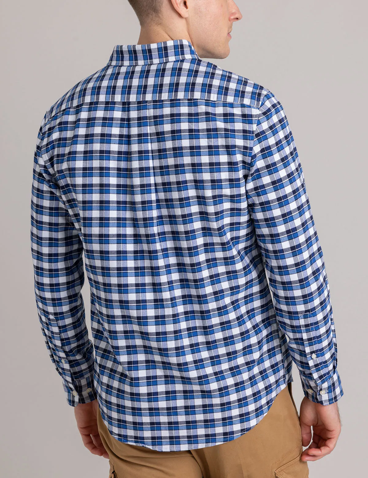 PLAID YARN DYE OXFORD SHIRT sold by U.S. Polo Assn. product image thumbnail 4