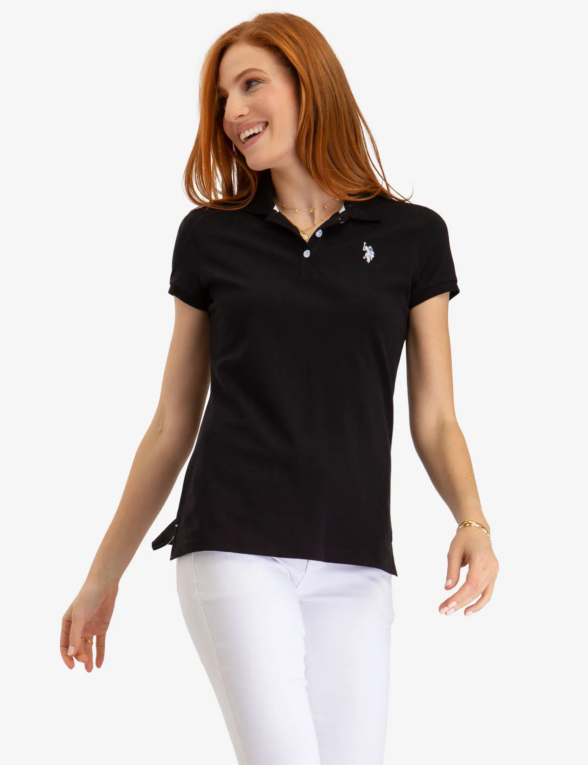 SOLID PIQUE POLO SHIRT sold by U.S. Polo Assn.