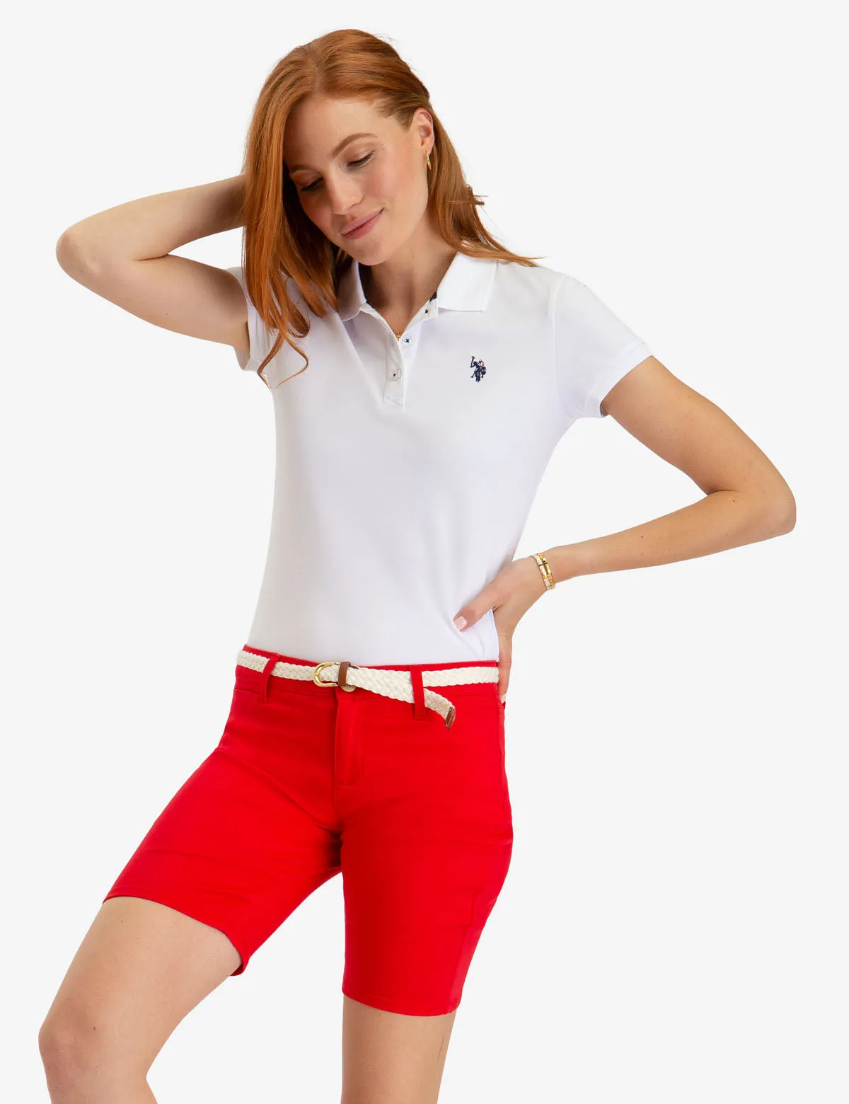 SOLID PIQUE POLO SHIRT sold by U.S. Polo Assn. product image thumbnail 3