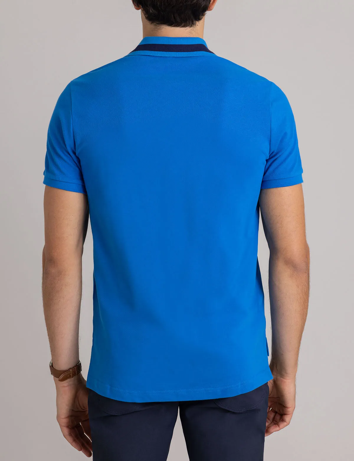 PIQUE POLO SHIRT WITH TIPPED COLLAR sold by U.S. Polo Assn. product image thumbnail 4